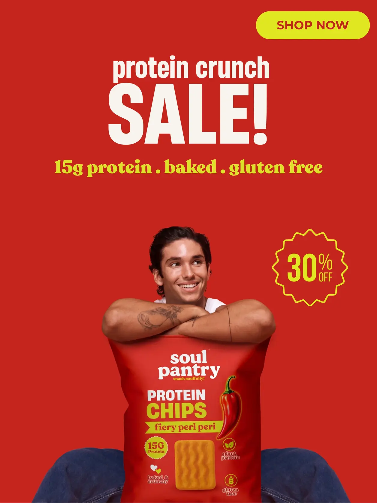 protein chrunch sale mobile banner